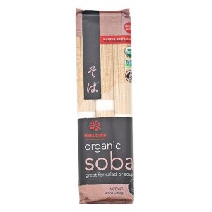 HAKUBAKU SOBA NOODLES ORGANIC 9.5 OZ