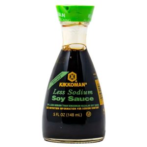 KIKKOMAN SAUCE SOY LESS SODIUM 5 OZ