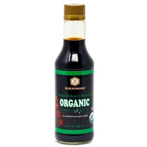 KIKKOMAN SAUCE SOY ORGANIC 10 OZ
