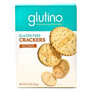GLUTINO CRACKERS MULTIGRAIN 4.4 OZ