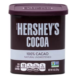 HERSHEY´S COCOA POWDER UNSWEETENED 100% CACAO 8 OZ
