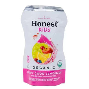 HONEST KIDS ORGANIC JUICE DRINK BERRY GOOD LEMONADE 6.75 FL OZ
