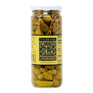 ITALBRAND CAPERBERRIES 15.9 OZ